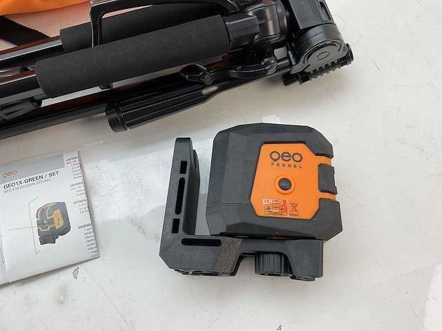 Geo fennel - geo1x green set - bouwlaser - afbeelding 10 van  10