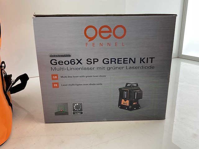 Geo fennel - geo6x sp green kit - bouwlaser - afbeelding 4 van  5