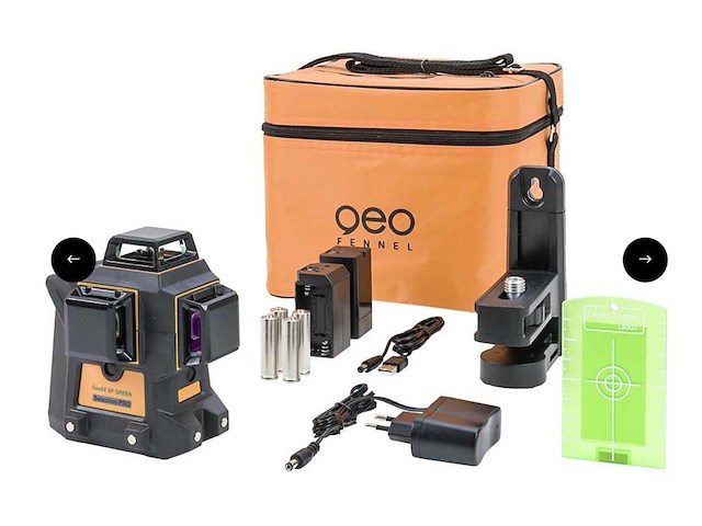 Geo fennel - geo6x sp green kit - bouwlaser - afbeelding 5 van  5