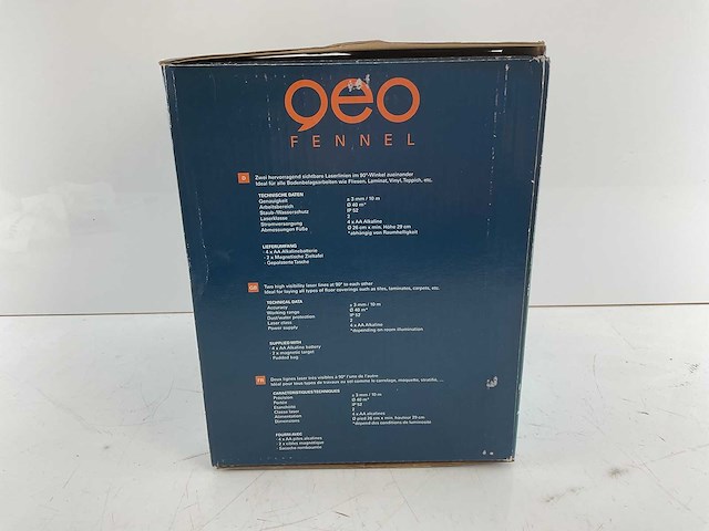 Geo fennel - geospider - bouwlaser - afbeelding 2 van  8