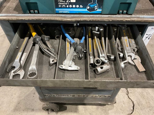 Geodore gereedschapswagen - afbeelding 7 van  10