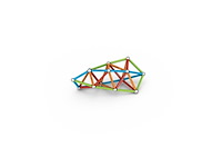 Geomag super color recycled 93 stukjes - afbeelding 2 van  4