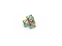 Geomag super color recycled 93 stukjes - afbeelding 3 van  4
