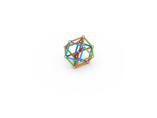Geomag super color recycled 93 stukjes - afbeelding 4 van  4