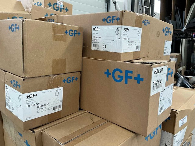 Georg fischer partij vlinderkleppen, moffen, kogelkranen, t-stukken etc (45x) - afbeelding 5 van  18