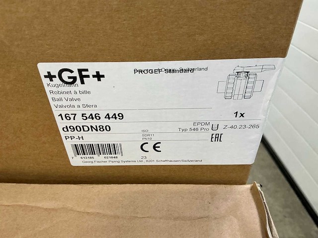 Georg fischer partij vlinderkleppen, moffen, kogelkranen, t-stukken etc (45x) - afbeelding 15 van  18