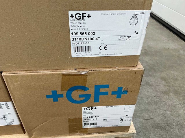 Georg fischer partij vlinderkleppen, moffen, kogelkranen, t-stukken etc (45x) - afbeelding 18 van  18