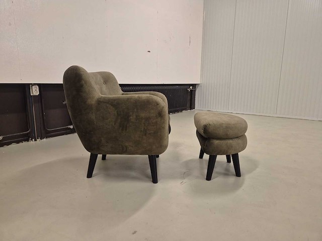 George - fauteuils - + hocker - arm chair - afbeelding 6 van  12