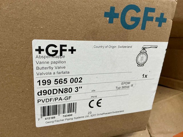 George fischer en müpro partij moffen, vlinderkleppen, kogelkranen, klembeugels - afbeelding 11 van  11