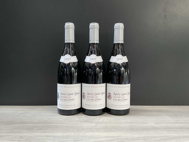 George lignier morey saint denis clos des ormes 2019 (3x) - afbeelding 1 van  3