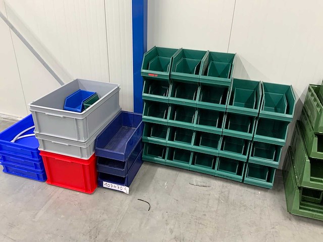 George utz / manutan / etc. kunststof magazijnbak (98x) - afbeelding 2 van  8