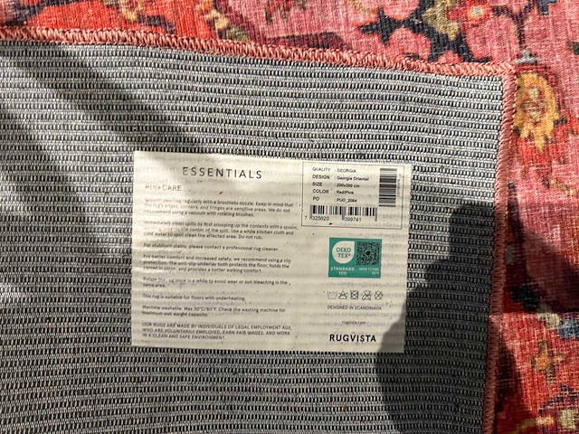 Georgisch tapijt - rugvista - essentials - tapijt - afbeelding 5 van  7