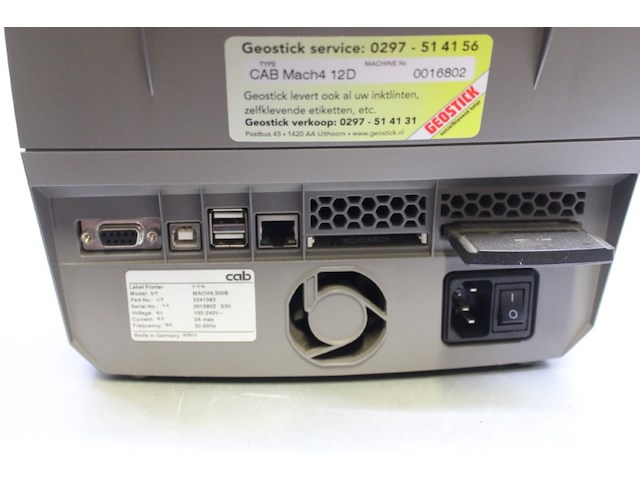 Geostick labelprinter mach4 - afbeelding 2 van  11