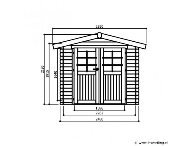Gera tuinhuis - afbeelding 2 van  3
