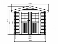 Gera tuinhuis - afbeelding 2 van  3