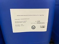 Geraffineerde zoete amandel olie 28kg