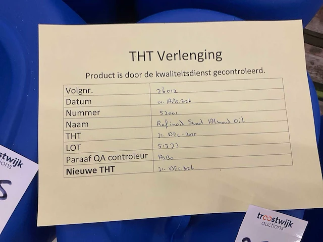 Geraffineerde zoete amandel olie 28kg - afbeelding 2 van  3