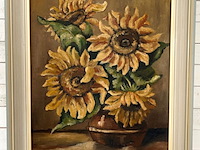 Gerard dalman - 'zonnebloemen op vaas'