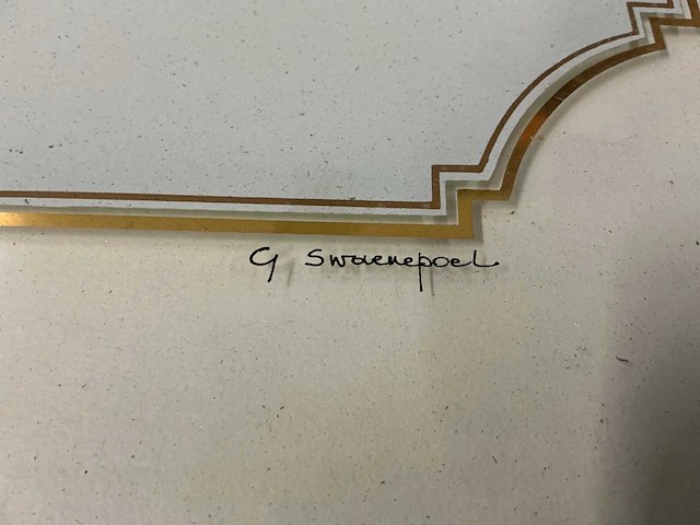 Gerard sweanepoel wanddecoratie/schilderij (2x) - afbeelding 5 van  6