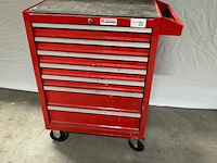 Gereedschap kar, rood, met gereedschap - afbeelding 1 van  14