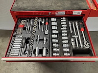 Gereedschap kar, rood, met gereedschap - afbeelding 9 van  14