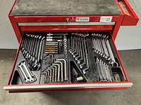 Gereedschap kar, rood, met gereedschap - afbeelding 10 van  14