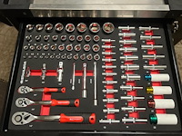 Gereedschap kar , stahlbar, deutschland 7/7 zw/rvs, zwart, 2025 - afbeelding 2 van  8