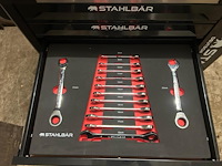 Gereedschap kar , stahlbar, deutschland 7/7 zw/rvs, zwart, 2025 - afbeelding 4 van  8