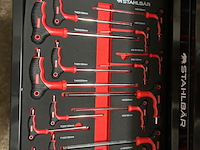 Gereedschap kar , stahlbar, deutschland 7/7 zw/rvs, zwart, 2025 - afbeelding 6 van  8