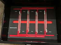 Gereedschap kar , stahlbar, deutschland 7/7 zw/rvs, zwart, 2025 - afbeelding 8 van  8