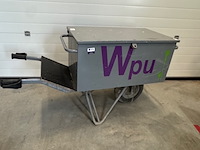 Gereedschap kruiwagen, matador, grijs - afbeelding 1 van  5