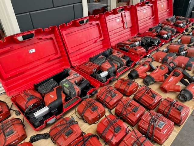 Gereedschap, machines, bouwmateriaal en bouwmaterieel