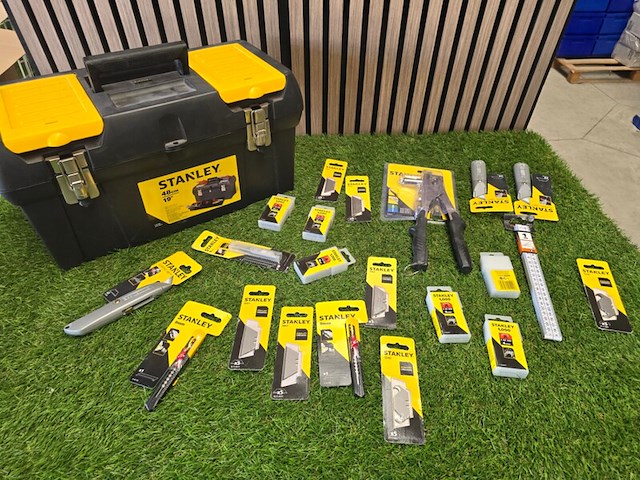 Gereedschap messen en diverse stanley, partij - afbeelding 1 van  7