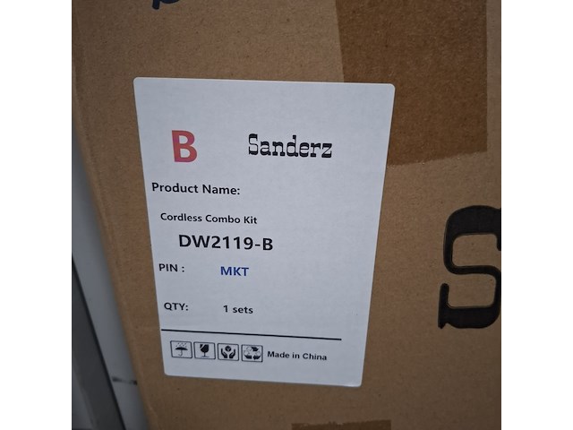 Gereedschap set 19-delig, blauw - afbeelding 4 van  4