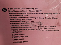Gereedschap set, powertool - afbeelding 3 van  3