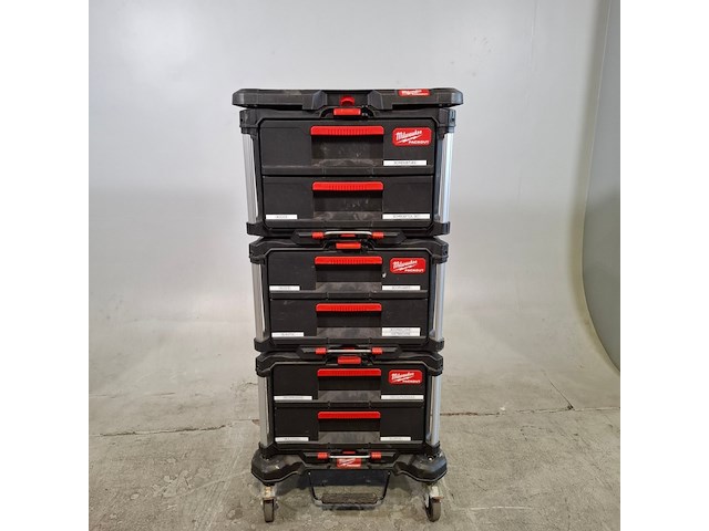 Gereedschap trolley, milwaukee, packout - afbeelding 1 van  10