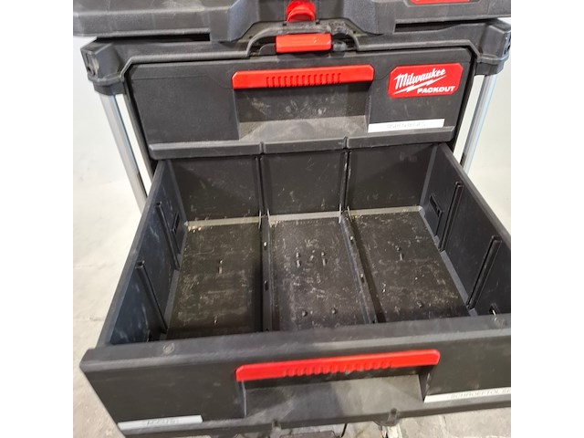 Gereedschap trolley, milwaukee, packout - afbeelding 4 van  10