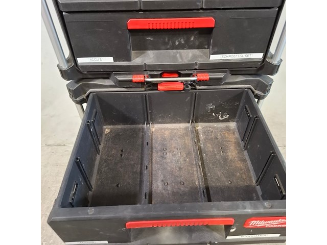 Gereedschap trolley, milwaukee, packout - afbeelding 5 van  10