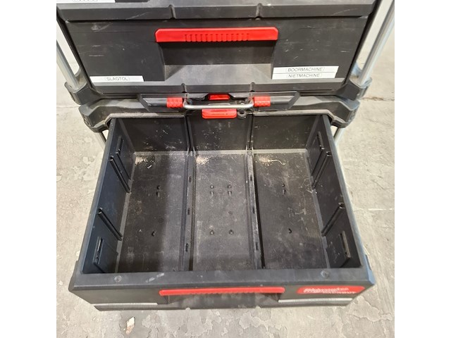 Gereedschap trolley, milwaukee, packout - afbeelding 7 van  10