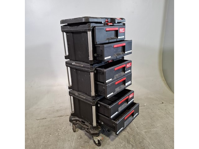 Gereedschap trolley, milwaukee, packout - afbeelding 9 van  10