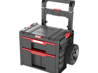 Gereedschap-trolley qbrick pro, cart 2.0 plus drawer 2 - afbeelding 1 van  4