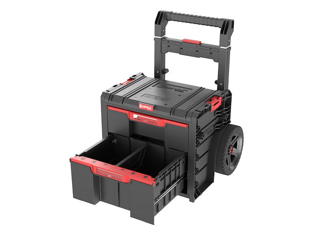 Gereedschap-trolley qbrick pro, cart 2.0 plus drawer 2 - afbeelding 3 van  4