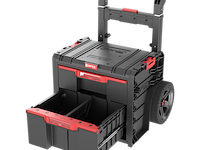 Gereedschap-trolley qbrick pro, cart 2.0 plus drawer 2 - afbeelding 3 van  4