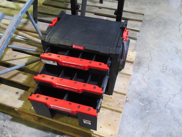 Gereedschap-trolley qbrick pro , cart 2.0 plus drawer 3 - afbeelding 1 van  3