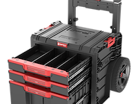 Gereedschap-trolley qbrick pro, cart 2.0 plus drawer 3 - afbeelding 1 van  4