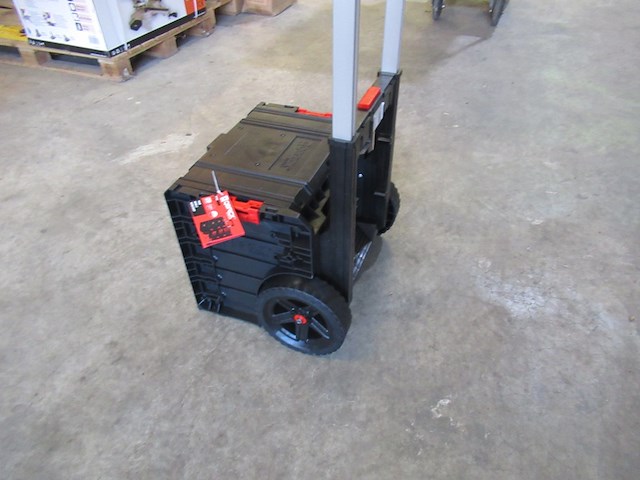 Gereedschap-trolley qbrick pro, cart 2.0 plus drawer 3 - afbeelding 1 van  2