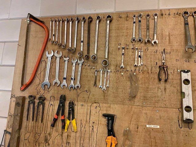 Gereedschap wand inclusief inhoud - afbeelding 2 van  9