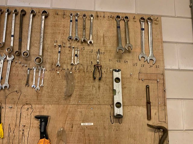 Gereedschap wand inclusief inhoud - afbeelding 3 van  9