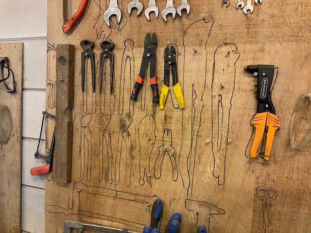 Gereedschap wand inclusief inhoud - afbeelding 7 van  9