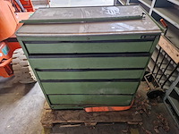 Gereedschapkast met gereedschappen - afbeelding 1 van  7